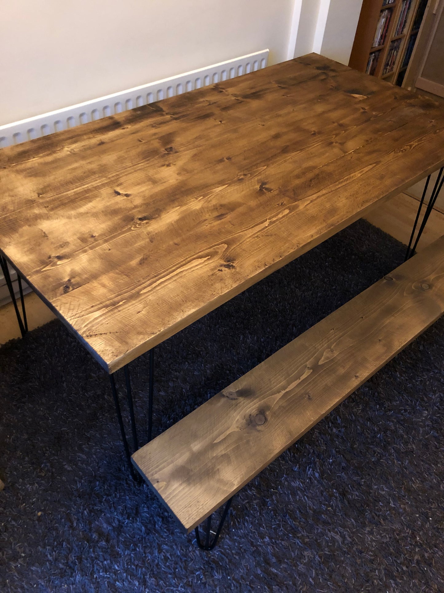 Dinning Table with Hairpin legs