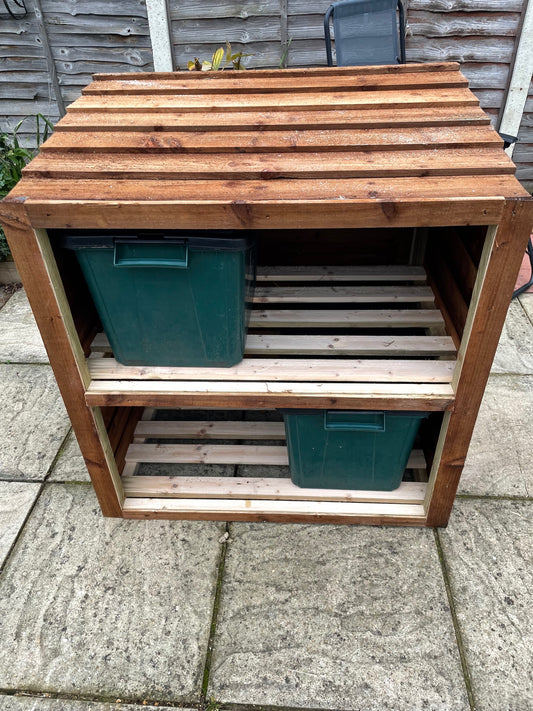 Garden household Recycling box storage