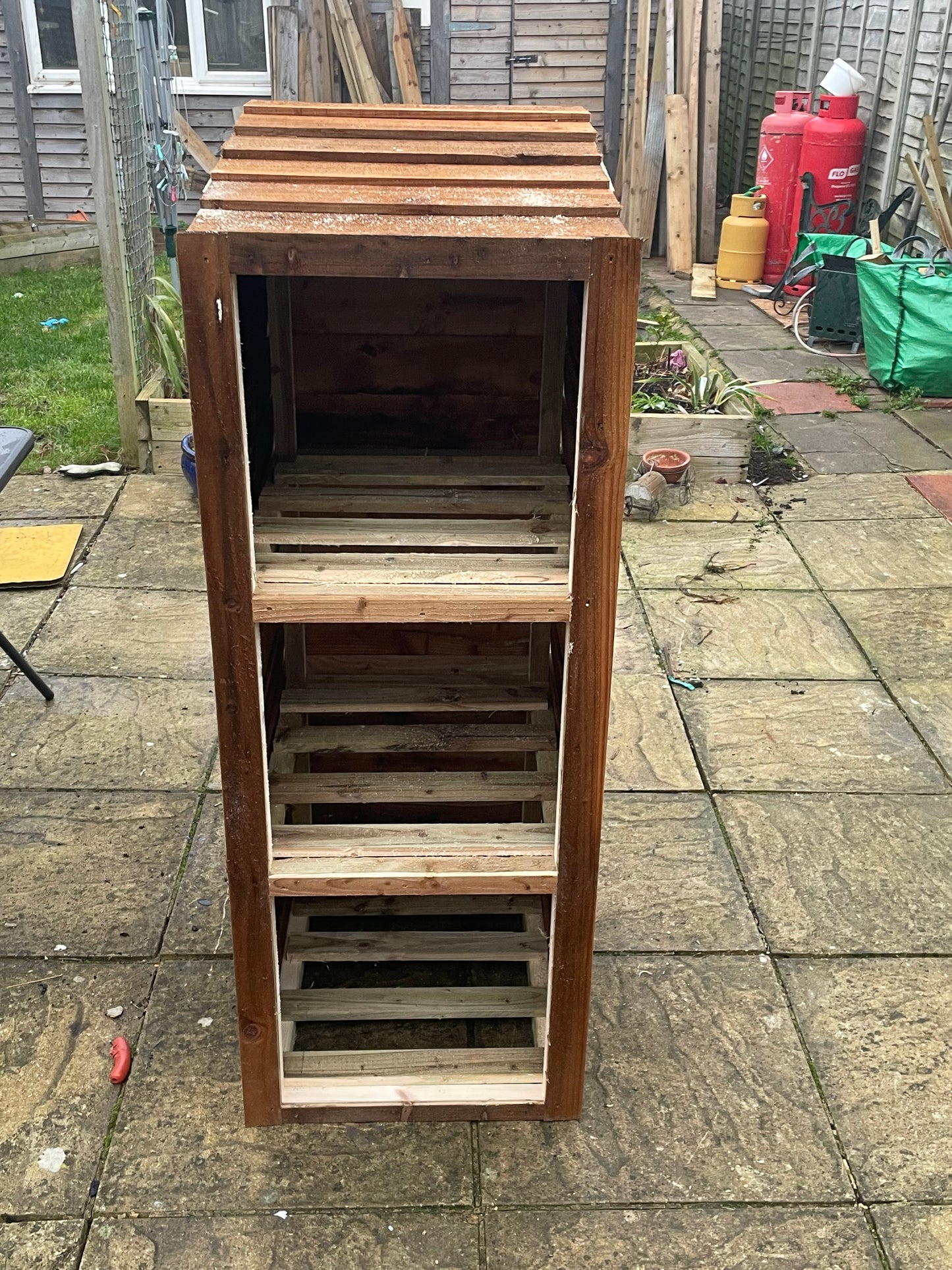 Garden household Recycling box storage