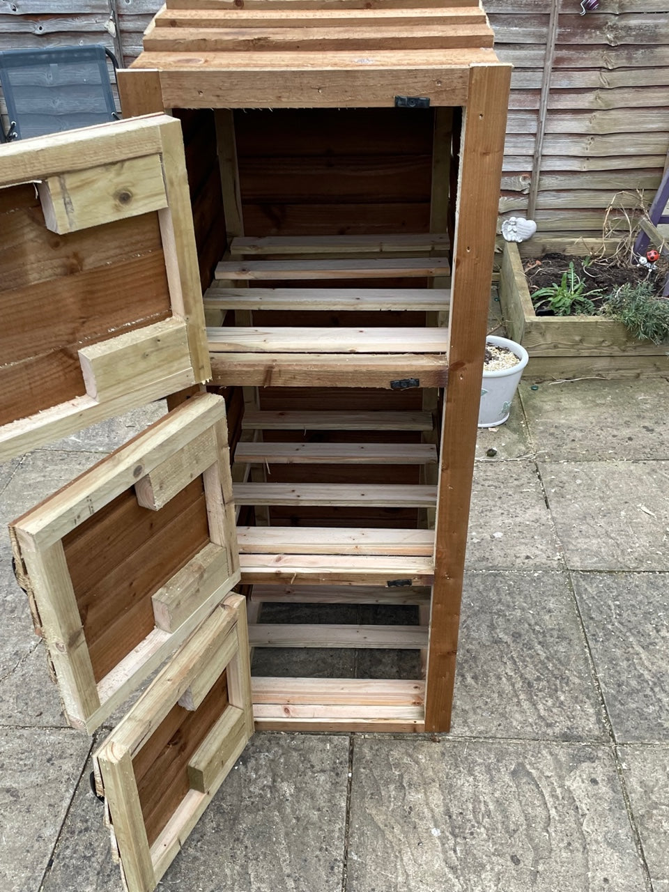 Garden household Recycling box storage