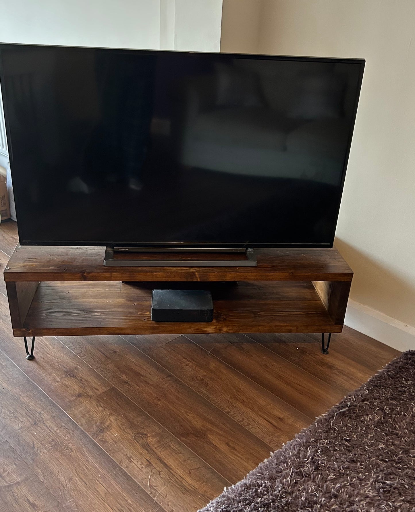 wooden tv unit