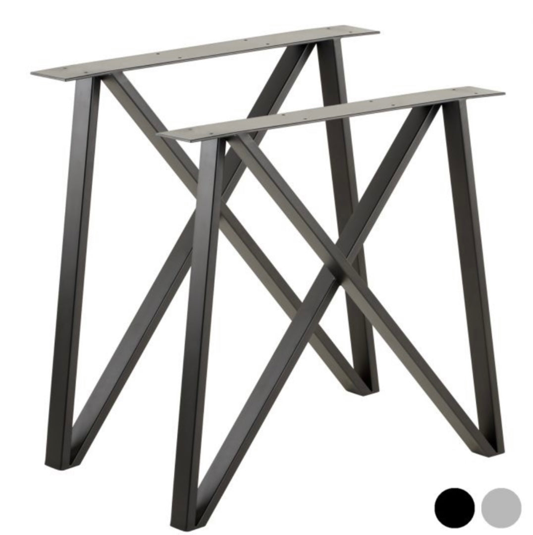 Dinning Table and Bench with industrial metal legs